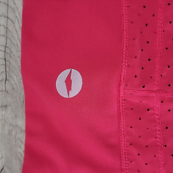 🛍Avia Womens Med Pink Running Compression Shorts Workout Activewear Athleisure - Picture 7 of 8